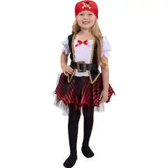 FANTASTIC NIGHT - Disfraz para Niña pirata fantasía