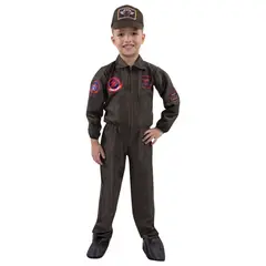 FANTASTIC NIGHT - Disfraz para niño piloto de avión profesión