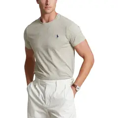 POLO RALPH LAUREN - Camiseta Hombre Manga corta de Algodón Custom Slim Fit