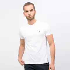 POLO RALPH LAUREN - Camiseta Hombre Manga corta de Algodón Custom Slim Fit