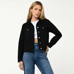SYBILLA - Chaqueta de jean para Mujer de Algodón