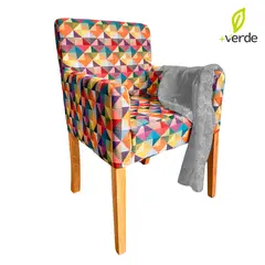 DKO DESIGN - Poltrona Moderna Tela Paris 92 x 61 x 47 cm - Mueble.