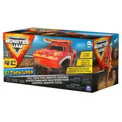 MONSTER JAM - Vehículo Monster Jam Rc - El Toro Loco - Escala 1:24