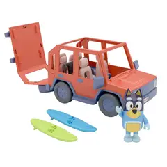BLUEY - Figura de acción Bluey Vehículo Familiar S2