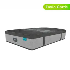 BEAUTYREST SIMMONS - Colchón Sencillo Firmeza Suave Ortopédico Resortado con Pillow Diamond 100 x 190 cm Beautyrest - 0% Interés a 3, 6 o 12 Cuotas Pagando con tu CMR Banco Falabella