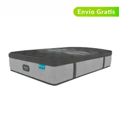 BEAUTYREST SIMMONS - Colchón Doble Firmeza Suave Ortopédico Resortado con Pillow Diamond Pt 140 x 190 cm Beautyrest - 0% Interés a 3, 6 o 12 Cuotas Pagando con tu CMR Banco Falabella