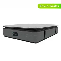 BEAUTYREST SIMMONS - Colchón Semidoble Firmeza Suave Ortopédico Resortado con Pillow Emerald 120 x 190 cm Beautyrest