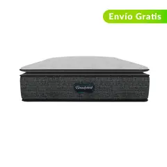 BEAUTYREST SIMMONS - Colchón Semidoble Firmeza Suave Ortopédico Resortado con Pillow Select Pt 120 x 190 cm Beautyrest