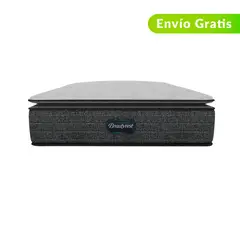 BEAUTYREST SIMMONS - Colchón Queen Firmeza Suave Ortopédico Resortado con Pillow Select Pt 160 x 190 cm Beautyrest - 0% Interés a 3, 6 o 12 Cuotas Pagando con tu CMR Banco Falabella