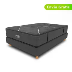BEAUTYREST SIMMONS - Colchón con Base Cama Semidoble C-Class Intermedio Beautyrest - 0% Interés a 3, 6 o 12 Cuotas Pagando con tu CMR Banco Falabella