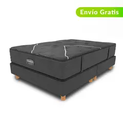 BEAUTYREST SIMMONS - Colchón con Base Cama Queen C-Class Intermedio Beautyrest - 0% Interés a 3, 6 o 12 Cuotas Pagando con tu CMR Banco Falabella