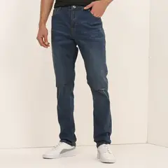BEARCLIFF - Jean 5 Bolsillos para Hombre Skinny