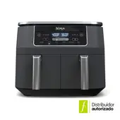 NINJA - Freidora de Aire Doble Canasta 7.6 Lt Air Fryer DZ201