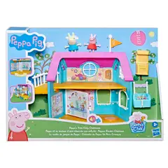 PEPPA PIG - Set Juego Preescolar Casita Juegos