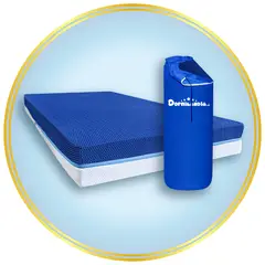 DORMILANDIA - Colchón Sencillo Firmeza Media Espumado Multisleep 100 x 190 cm - 0% Interés a 3 Cuotas Pagando con tu CMR Banco Falabella