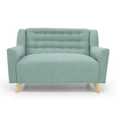 MICA - Sofá Moderno Tela 2 Puestos Andalucía 140 x 92 x 79 cm - Mueble