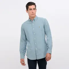 POLO RALPH LAUREN - Camisa de jean Hombre Manga larga Slim fit