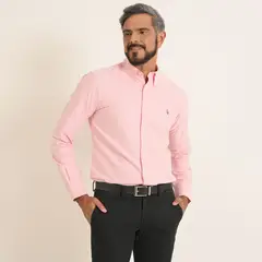 POLO RALPH LAUREN - Camisa Hombre de Rayas Manga larga de Algodón Custom Fit