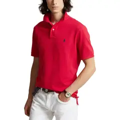 POLO RALPH LAUREN - Camiseta Polo Hombre Manga Corta Custom Slim Fit