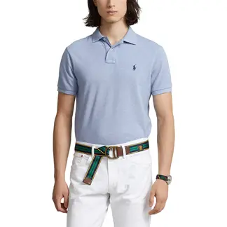 POLO RALPH LAUREN - Camiseta Polo Hombre Manga Corta Custom Slim Fit