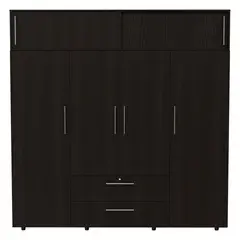 RTA MUEBLES - Closet Moderno en Aglomerado MDP 4 Puertas 2 Cajones 200 x 200 x 50 cm RTA Design - Mueble
