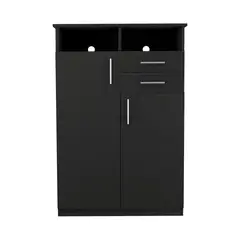 RTA MUEBLES - Closet Moderno en Aglomerado MDP 2 Puertas 2 Cajones 122 x 83 x 53 cm RTA Design - Mueble