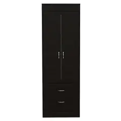 RTA MUEBLES - Closet Moderno en Aglomerado MDP 2 Puertas 2 Cajones 179 x 59 x 45 cm RTA Design - Mueble