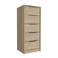 RTA MUEBLES - Cómoda de 5 Cajones 1078 x 45 x 413 cm