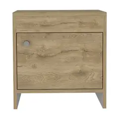 RTA MUEBLES - Mesa de Noche Moderna de 1 Cajón 416 x 40 x 352 cm