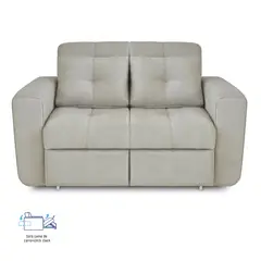 ELITE LIVING - Sofá Cama 2 Puestos Tela Bourbon