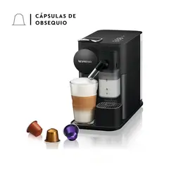 NESPRESSO - Cafetera de Cápsulas Lattissima One Black