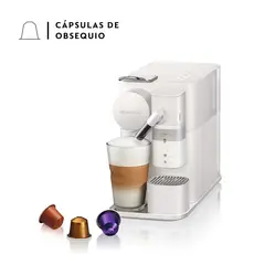 NESPRESSO - Cafetera de cápsulas Lattissima One White