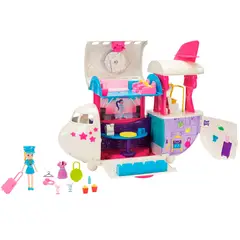 POLLY POCKET - Muñeca Mega Jet de viaje. (A partir de 4 años)