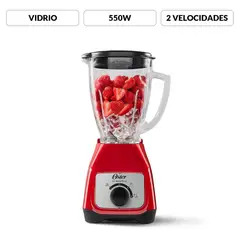 OSTER - Licuadora Vaso Vidrio