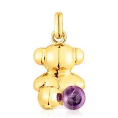 TOUS - Collar Para Mujer Vermeil Electro Bold Bear kaos Icon Plata