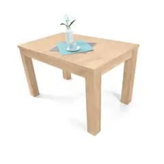 MICA - Mesa de Comedor Moderna para 4 personas en Aglomerado MDP Rectangular