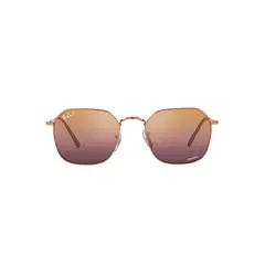 RAY BAN - Gafas de sol RB3694 Unisex . Marco Rose Gold Lente Red Mirror Polar