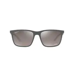 RAY BAN - Gafas de sol RB4385 para Hombre . Marco Matte Grey Lente Grey Mirror Polar