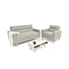 MICA - Juego de Sala Tela Seul - Mueble