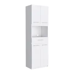 RTA MUEBLES - Mueble Auxiliar de Cocina para Microondas Moderna en Aglomerado 631 x 1135 x 361 cm