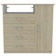 RTA MUEBLES - Cómoda de 4 Cajones 886 x 91 x 458 cm