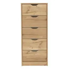 RTA MUEBLES - Cómoda de 5 Cajones 1078 x 45 x 413 cm