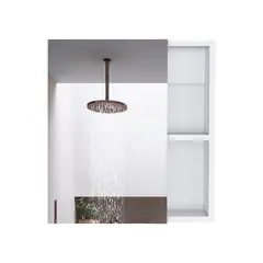 RTA MUEBLES - Gabinete de Baño Moderno en Aglomerado MDP con Espejo 60 x 60 x 12 cm RTA Design - Mueble