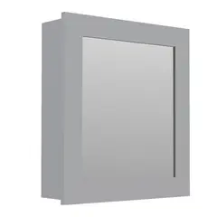 RTA MUEBLES - Gabinete de Baño Moderno en Aglomerado MDP con Espejo 52 x 47 x 14 cm RTA Design - Mueble