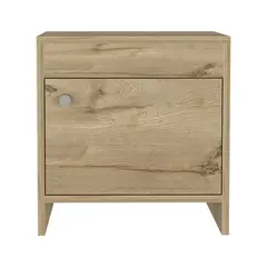 RTA MUEBLES - Mesa de Noche Moderna 416 x 40 x 352 cm - Sin Cajones