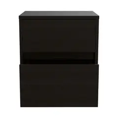 RTA MUEBLES - Mesa de Noche Moderna de 2 Cajones 40 x 472 x 323 cm