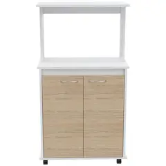 RTA MUEBLES - Mueble Auxiliar de Cocina para Microondas Moderna en Aglomerado 63 x 1135 x 36 cm