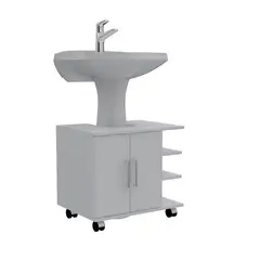 RTA MUEBLES - Mueble de Baño Moderno en Aglomerado MDP (No Incluye Lavamanos) 50 x 55 x 41 cm RTA Design - Mueble