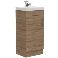 RTA MUEBLES - Mueble para Lavamanos (Incluye Lavamanos) 88 x 40 x 33 cm