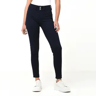 MOSSIMO - Jean Skinny para Mujer Tiro alto de Algodón